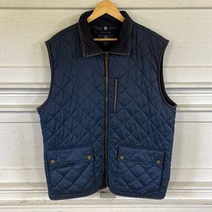 Tommy Hilfiger quilted vest with fleece liner size XL